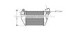 AVA QUALITY COOLING AIA4224 Intercooler, charger